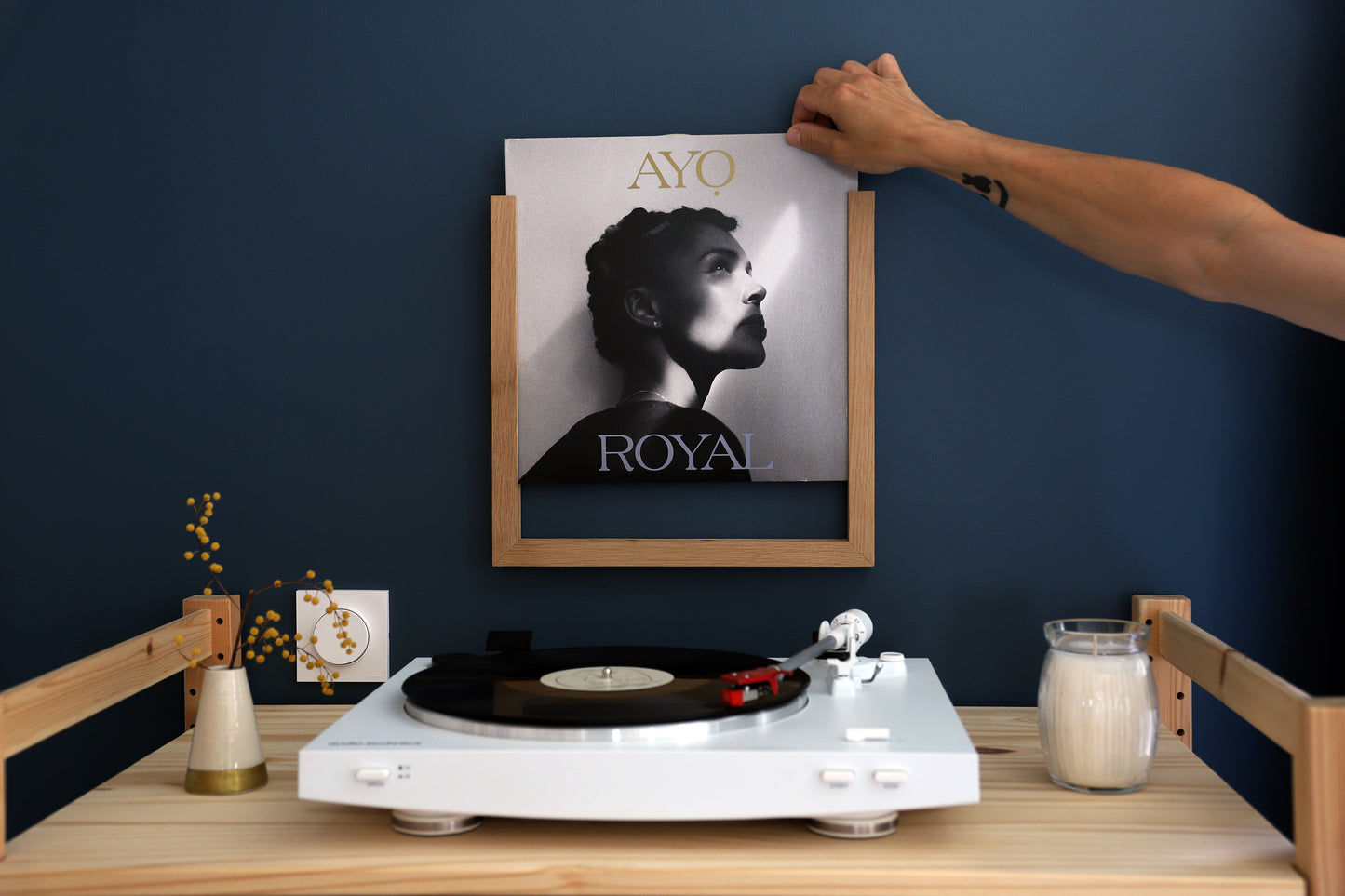 Cadre pour pochette vinyle 33 tours